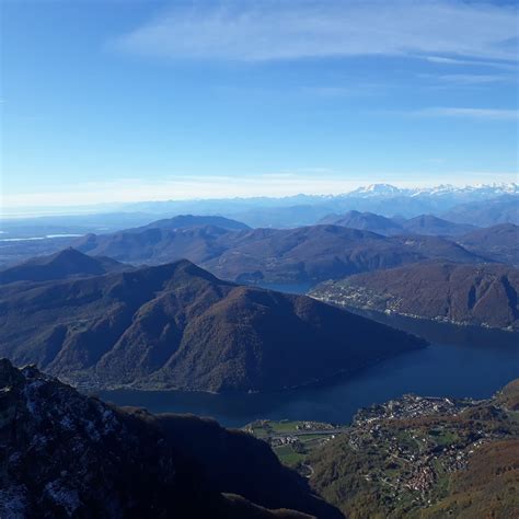 Monte Generoso Da Baita Di Orimento Como Sentiero Basso