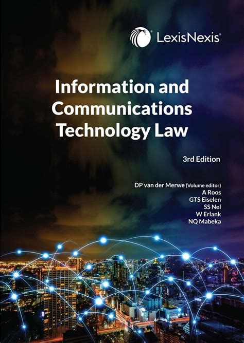 Information And Communications Technology Law Rd Ed Lexisnexis Sa