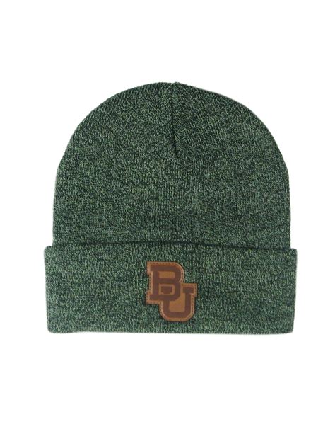 Bu Interlocking Champ Letter Beanie Barefoot Campus Outfitter