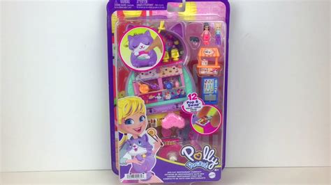 Unboxing Polly Pocket Zen Cat Restaurant Compact With Mini Figures