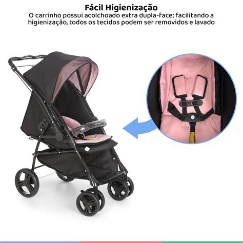 Carrinho Para Beb Passeio Em Nascimento At Kg Reclinavel