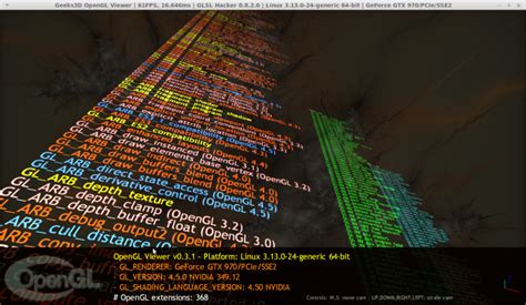 Opengl Extensions Geeks3d