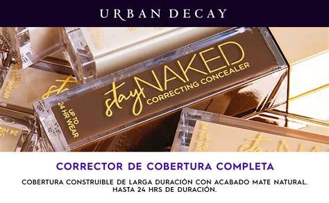 Urban Decay Stay Naked Corrector acabado semi mate de larga duración