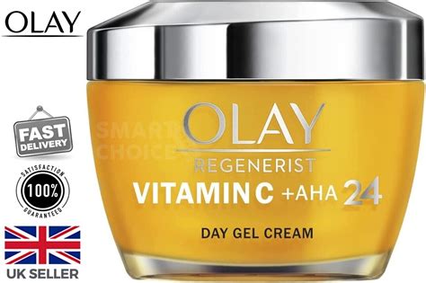 Olay Regenerist Vitamin C AHA 24 Hydrate Brighten Even Day Gel Cream