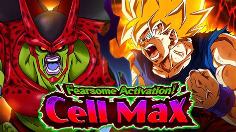 Eza Str Namek Ssj Goku Vs Cell Max Super Boss Battle Dbz Dokkan Battle Youtube