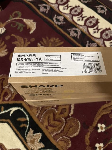 New Sharp Mx Nt Ya Yellow Toner Cartridge For Mx N Mx N Ebay