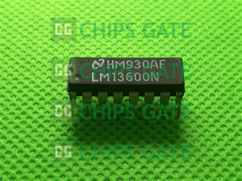 5PCS LM13600 Encapsulation DIP Dual Operational Transconductance