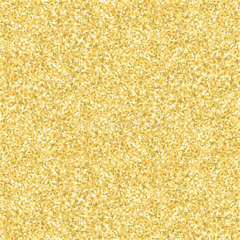 Golden Glitter Texture Seamless Pattern In Gold Style Vector Design