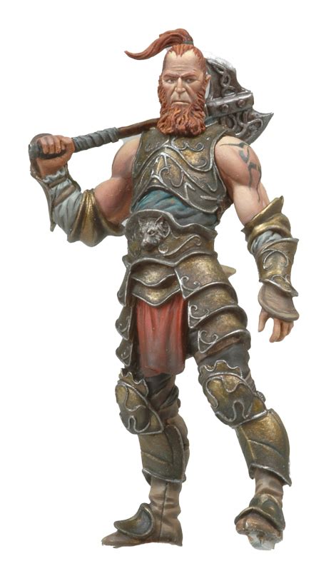 Brogan The Bonecrasher WS 14 54 Mm 1 32 Warlord Saga Andrea