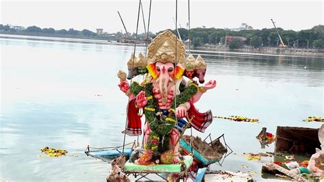 Ganesh Visarjan 2023 Hyderabad Ganesh Nimajjanam 2023 Tank Bund