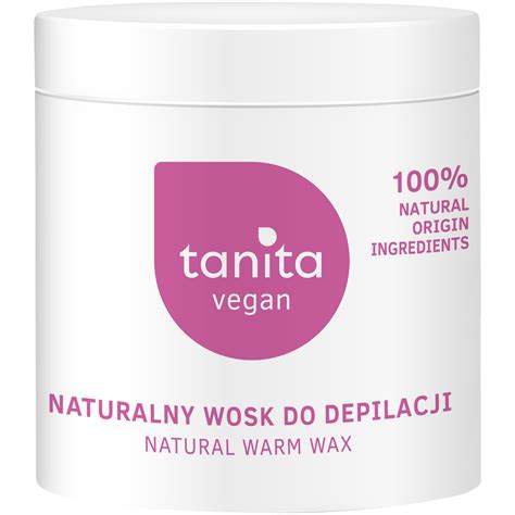 Tanita Vegan wosk do depilacji ciała 250 ml hebe pl