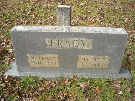 William Samuel Frady M Morial Find A Grave