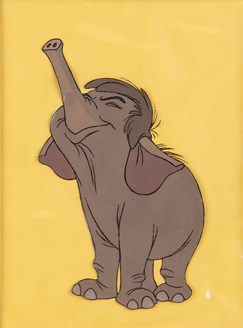 Hathi Jr Production Cel From The Jungle Book Rr Auction