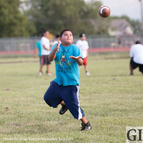 Gonzales County Youth Football League Camp The Gonzales Inquirer