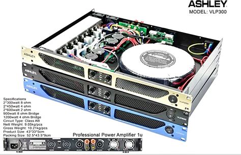 Power Amplifier Ashley Vlp Original Lazada Indonesia