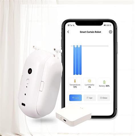 Robot de cortina eléctrico abridor de cortinas inteligente Alexa