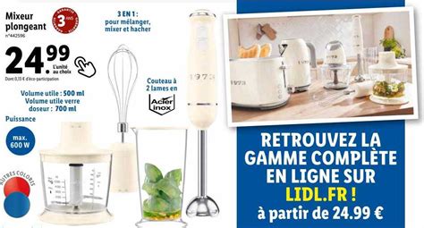 Promo Mixeur Plongeant Chez Lidl Icatalogue Fr