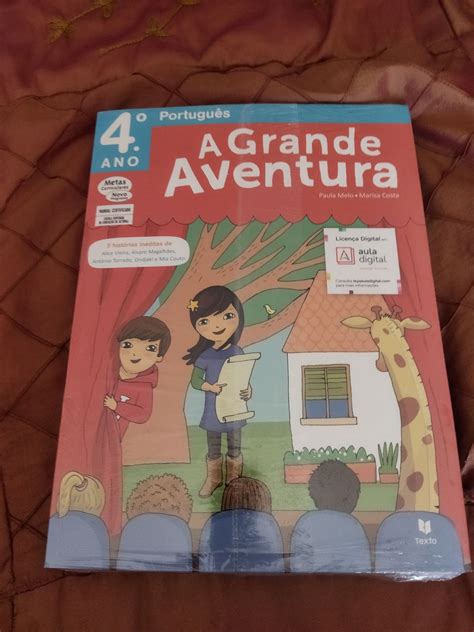 Manual e caderno de atividades a grande aventura 4 ano português