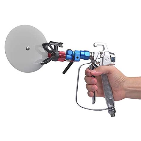 Gdhxw W Airless Paint Spray Gun With Spray Guide Accessory Tool And