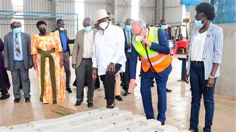 Museveni Commissions Uganda S First Ever Railway Concrete Sleeper