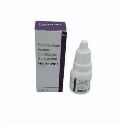 Prednisolone Acetate Eye Drops, 10 ml at best price in Mumbai | ID ...