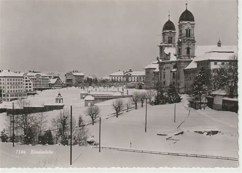 SZ 99 Einsiedeln Mit Kloster Im Winter 1941 Kaufen Auf Ricardo