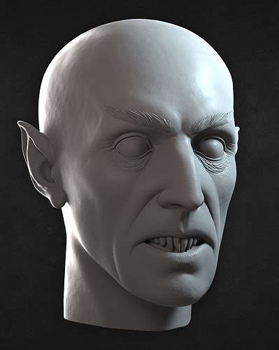 Nosferatu Count Orlok 3d Model 3d Printable Cgtrader