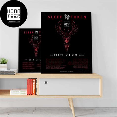 Sleep Token The Teeth Of God Tour North America Fan Gifts Home