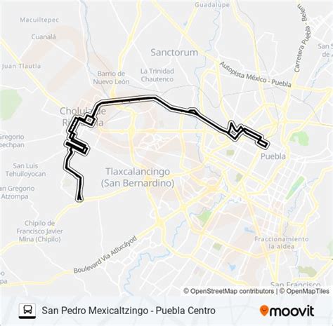 Ruta S14b Horarios Paradas Y Mapas Ramal 1 San Pedro Mexicaltzingo