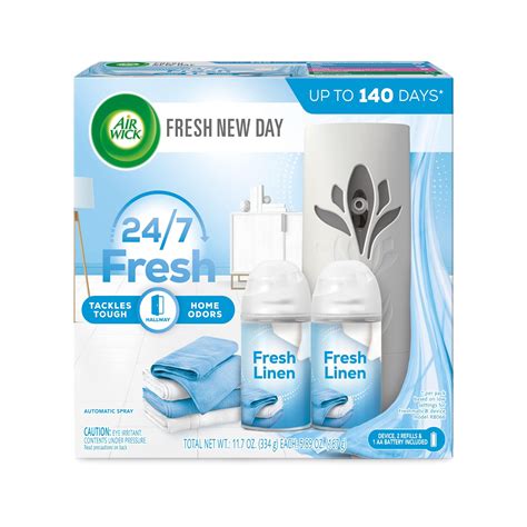 Air Wick Automatic Air Freshener Spray Starter Kit Gadget Refill