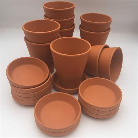 Weston Mill Pottery Lt S Terracotta Long Tom Plant Pots With