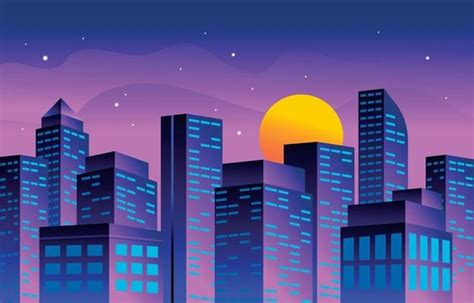 Cityscape Vector Art, Icons, and Graphics for Free Download