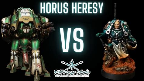 Questoris Knights Vs Alpha Legion Warhammer Horus Heresy Battle Report