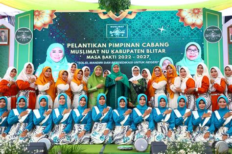 Di Hadapan Muslimat NU Blitar Gubernur Khofifah Tekankan Pentingnya