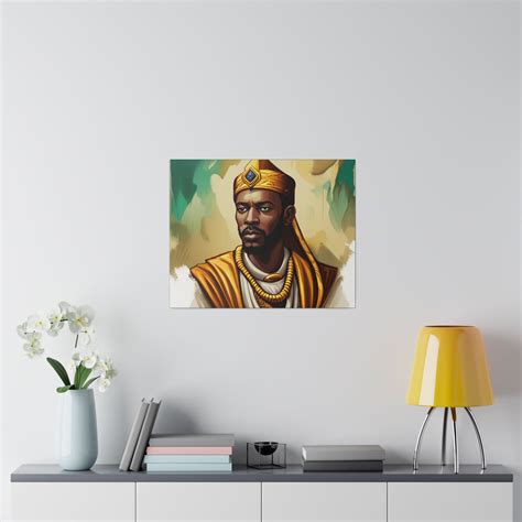 Mansa Musa Wall Art King Of Mali Rare Etsy Find African Heritage