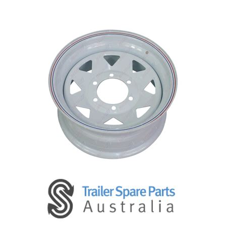 16 White Sunraysia Trailer Rim