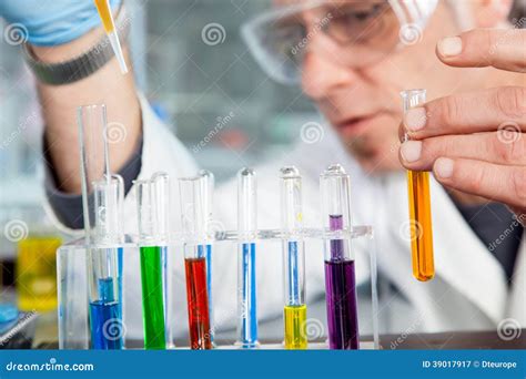 Test tube experiment stock image. Image of doctor, injurious - 39017917