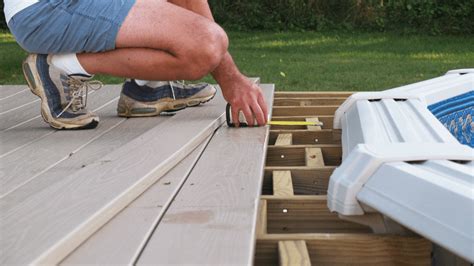 How To Build A Deck Around A Above Ground Pool Encycloall