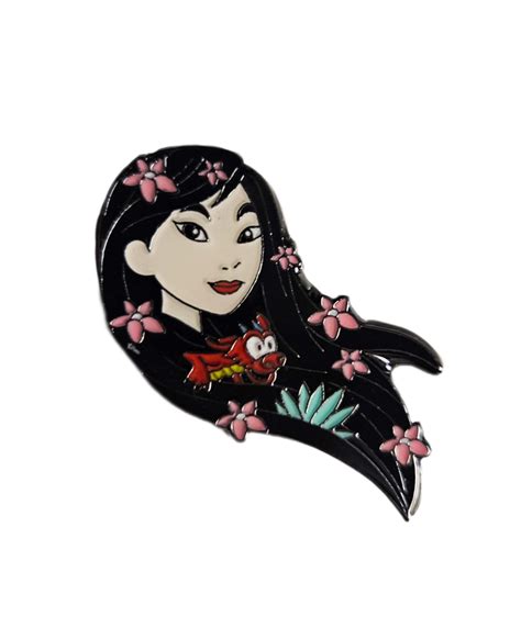 47065 Mulan Mushu Hot Topic Disney Princess Hair Icons Mystery Collection Loungefly