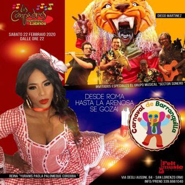 El Carnaval de Barranquilla llega a Roma entre color y algarabía