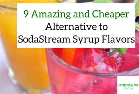 Sodastream Recipes Low Sugar Bryont Blog