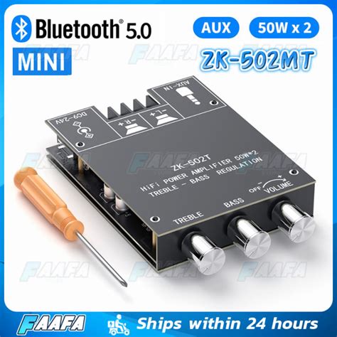 Zk Mt Bluetooth Subwoofer Amplifier Board W W Channel