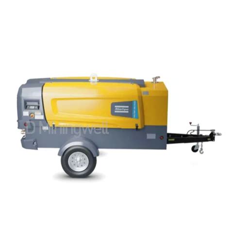 10bar 350cfm Xats 350 Cummins Engine Portable Atlas Copco Air