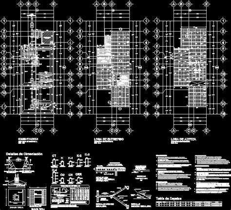 Planos De Plano Estructural Cimentaciones Y Detalles Constructivos En 80040 Hot Sex Picture