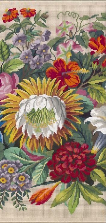 Gabbach Cross Stitch Patterns Flowers Cross Stitch