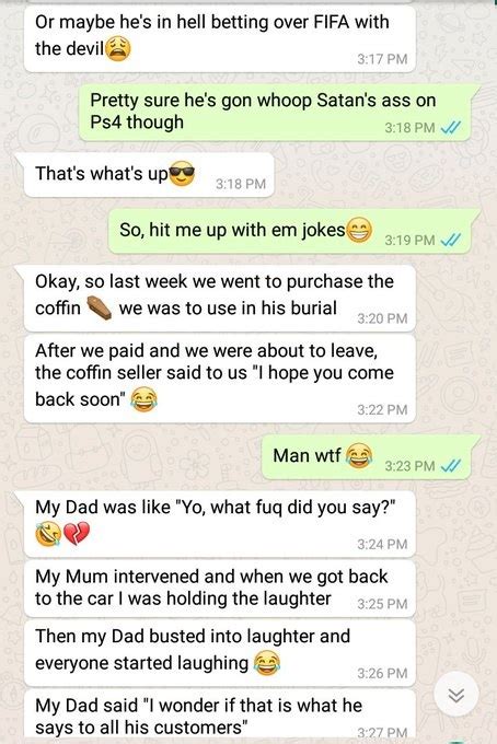 Hilarious Whatsapp Conversation of the day (Screenshots) - NaijaParrot.com