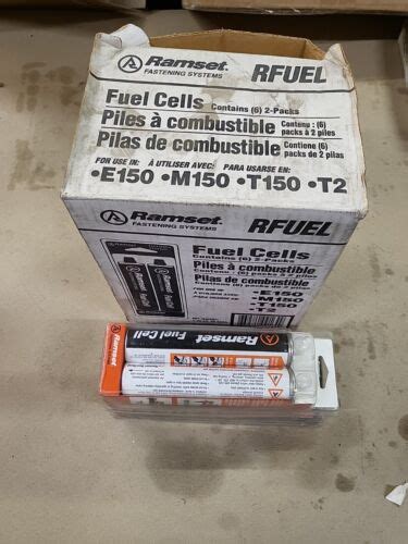 Lot Of Pack Ramset Fuel Cells For R M T T Rfuel