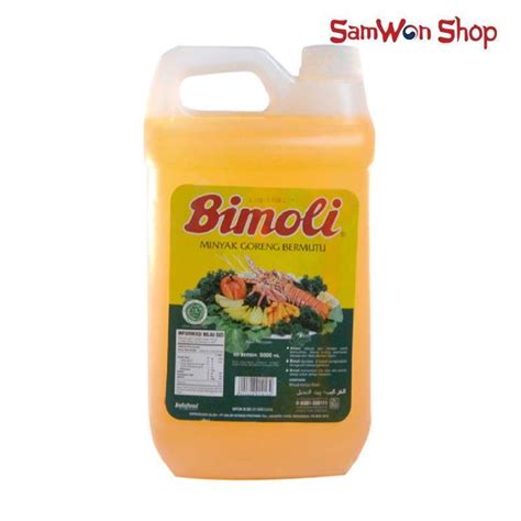 Jual Bimoli Minyak Goreng Bermutu 5 Liter Jerigen Cooking Oil Di