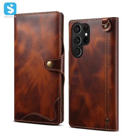 genuine leather case for SAMSUNG Galaxy S22 Ultra