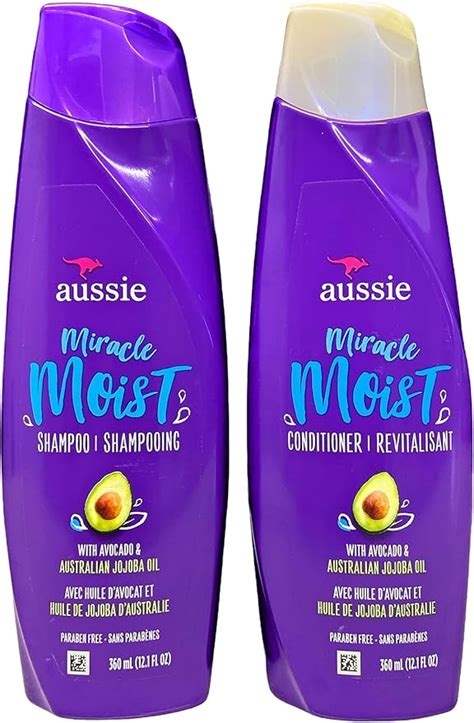 Kit Shampoo E Condicionador AUSSIE MIRACLE MOIST Avocado Jojoba Oil